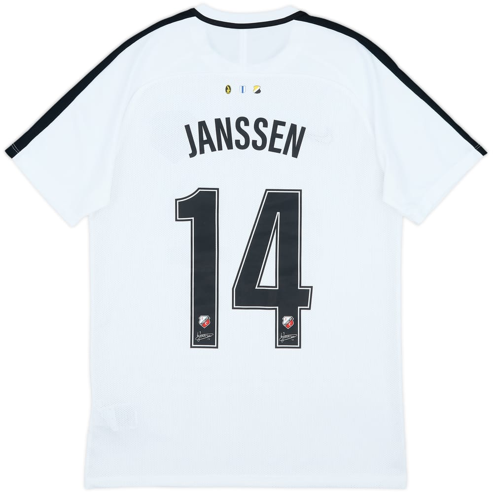 2021-22 Utrecht 'Captain Bedankt' Fourth Shirt Janssen #14 - 8/10 - (M)