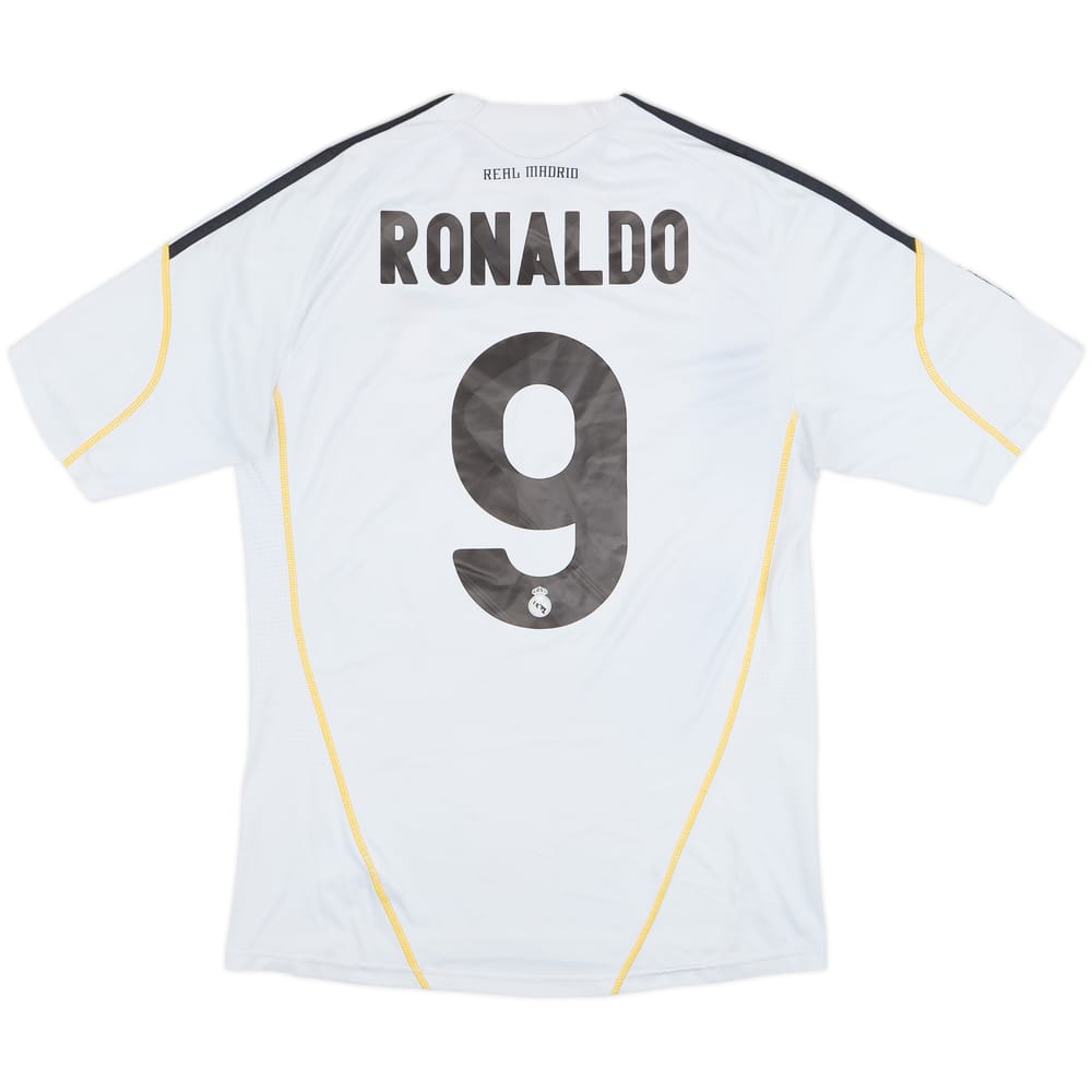 2009-10 Real Madrid Home Shirt Ronaldo #9 - 7/10 - (M)