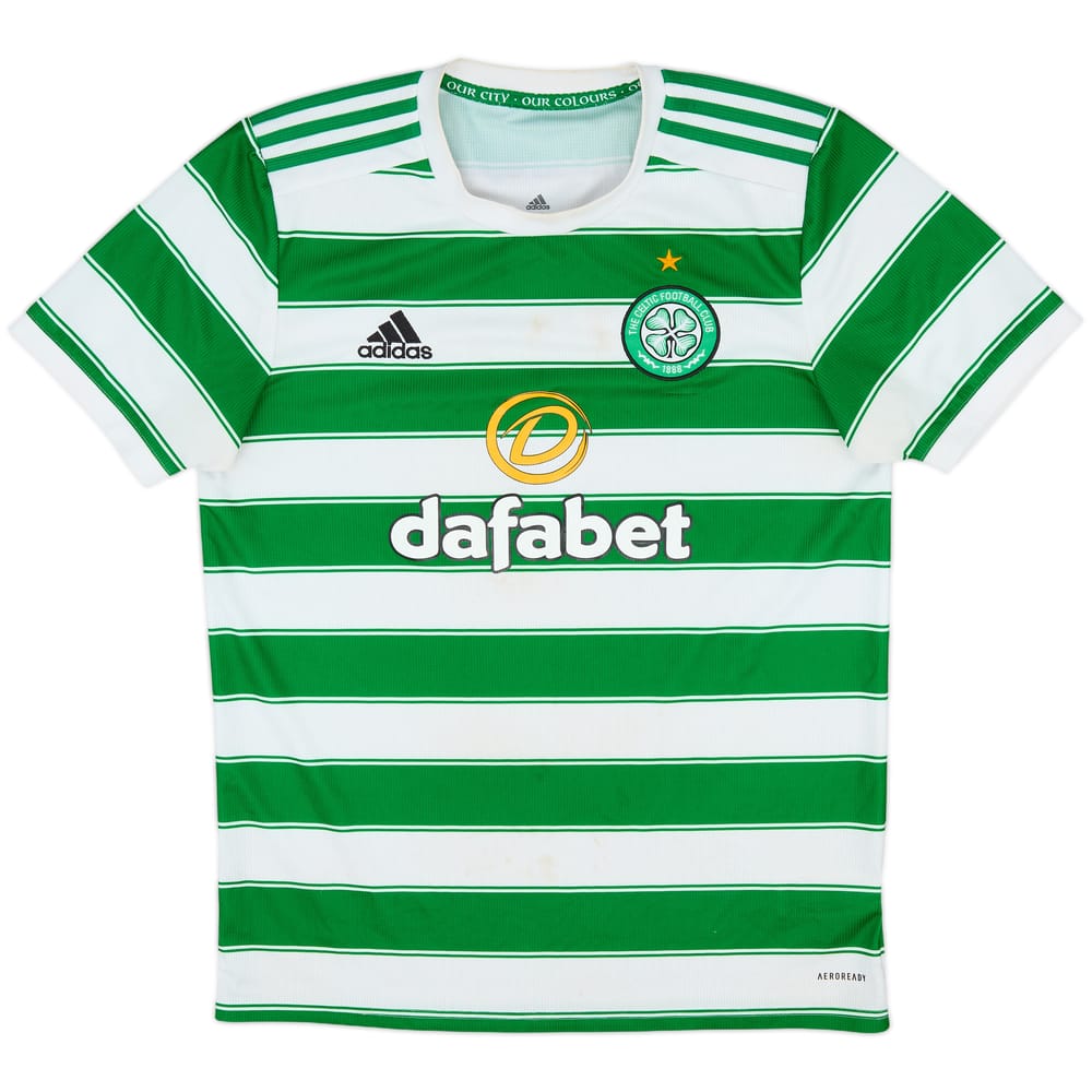 2021-22 Celtic Home Shirt - 5/10 - (M)