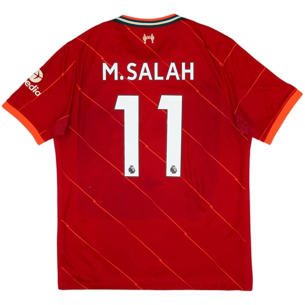 2021-22 Liverpool Home Shirt M.Salah #11 - 5/10 - (L)