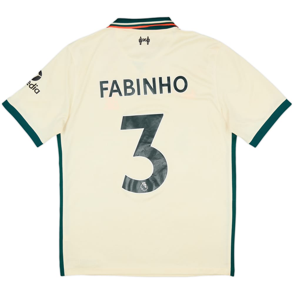 2021-22 Liverpool Away Shirt Fabinho #3 - 7/10 - (M)