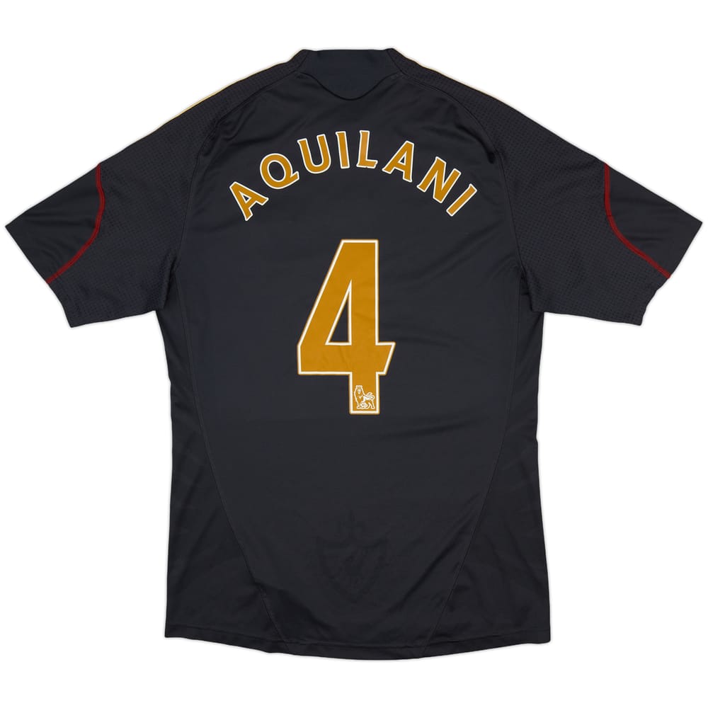 2009-10 Liverpool Away Shirt Aquilani #4 - 8/10 - (M)