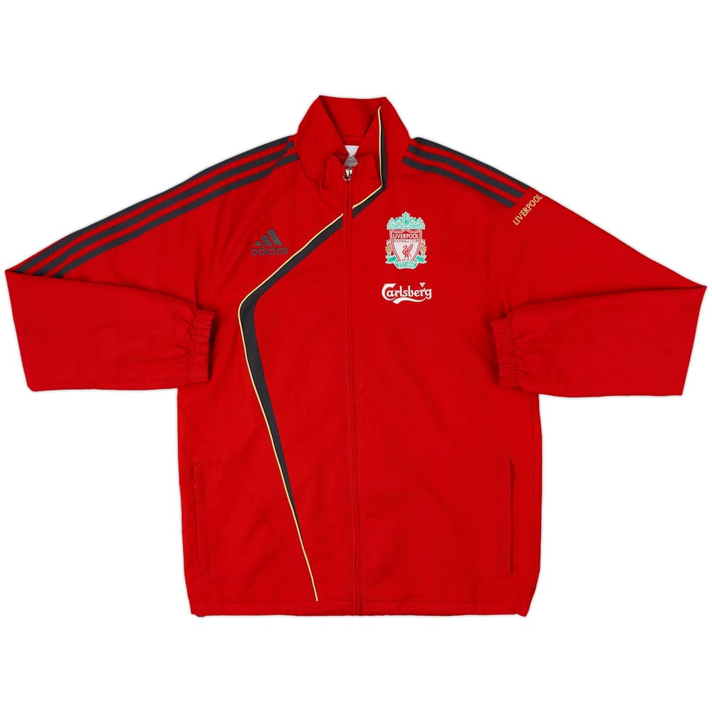 2009-10 Liverpool adidas Track Jacket - 8/10 - (S)