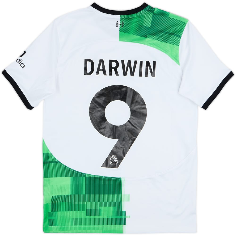 2023-24 Liverpool Away Shirt Darwin #9 - 8/10 - (XL.Boys)