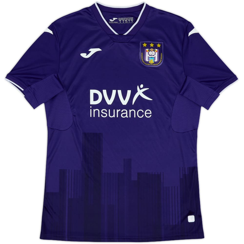 2020-21 Anderlecht Home Shirt - 8/10 - (S)