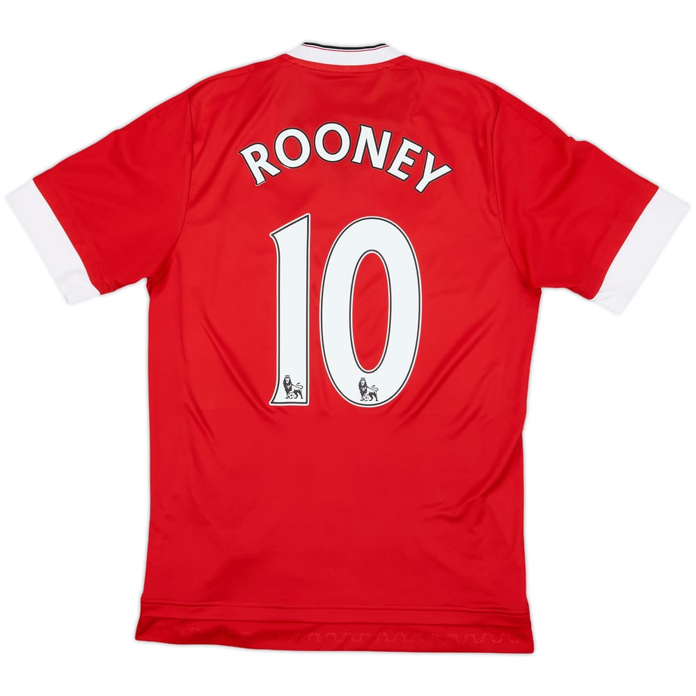 2015-16 Manchester United Home Shirt Rooney #10 - 6/10 - (S)
