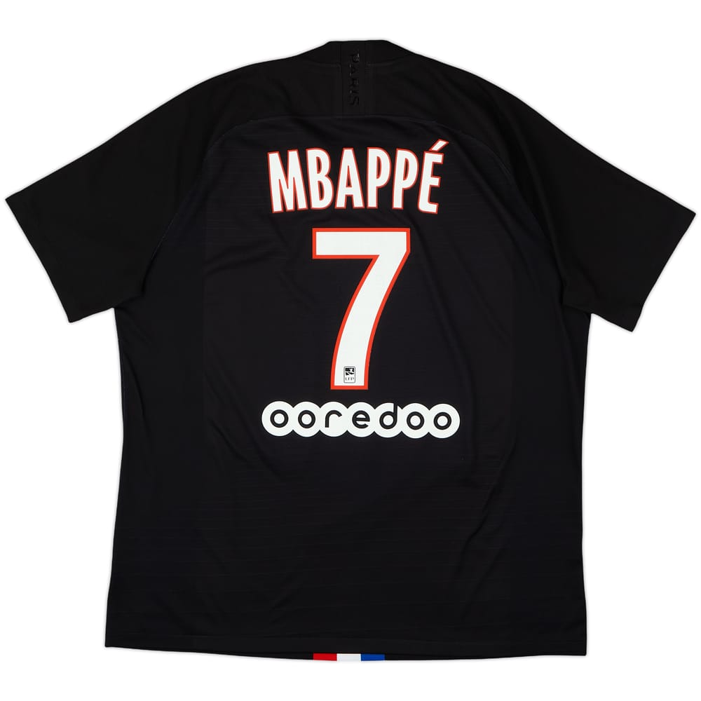 2019-20 Paris Saint-Germain Authentic Fourth Shirt Mbappe #7 - 7/10 - (L)