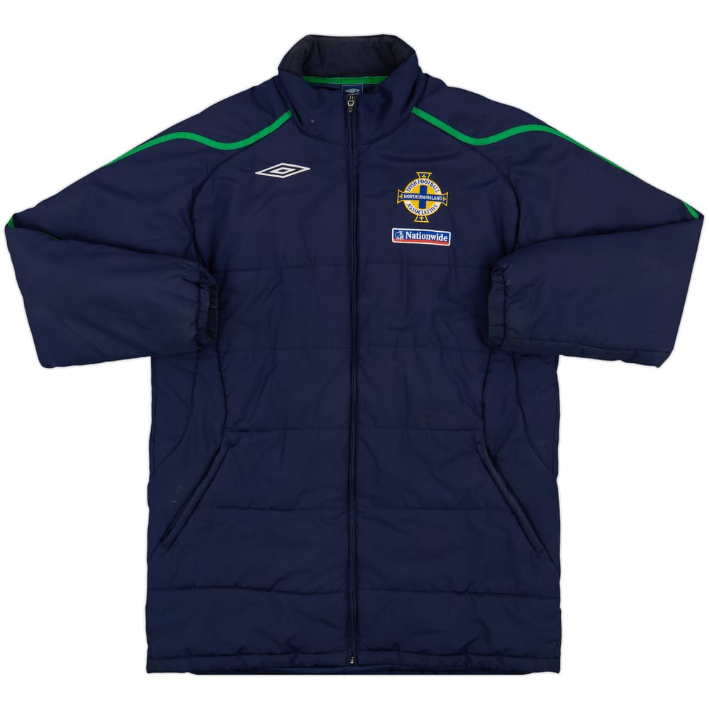 2007-09 Northern Ireland Umbro Padded Bench Coat - 6/10 - (L)