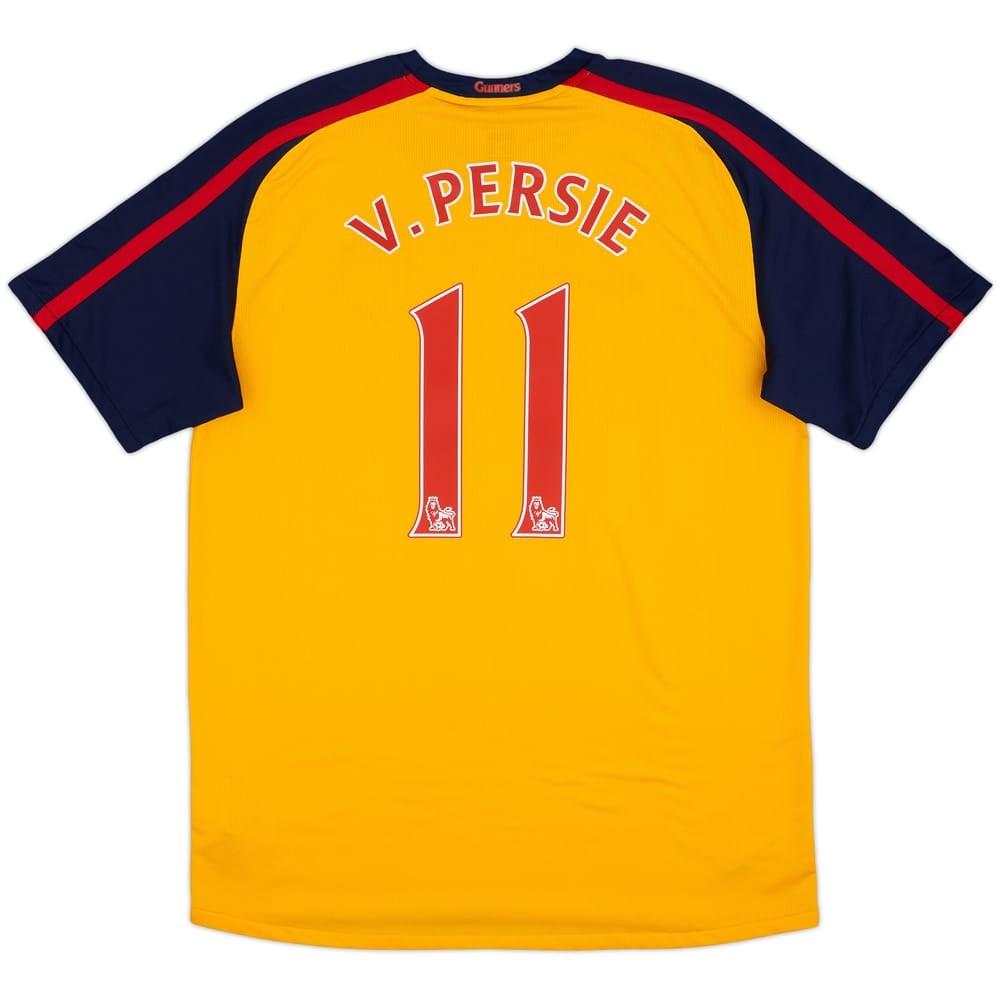 2008-09 Arsenal Away Shirt V.Persie #11 - 9/10 - (L)