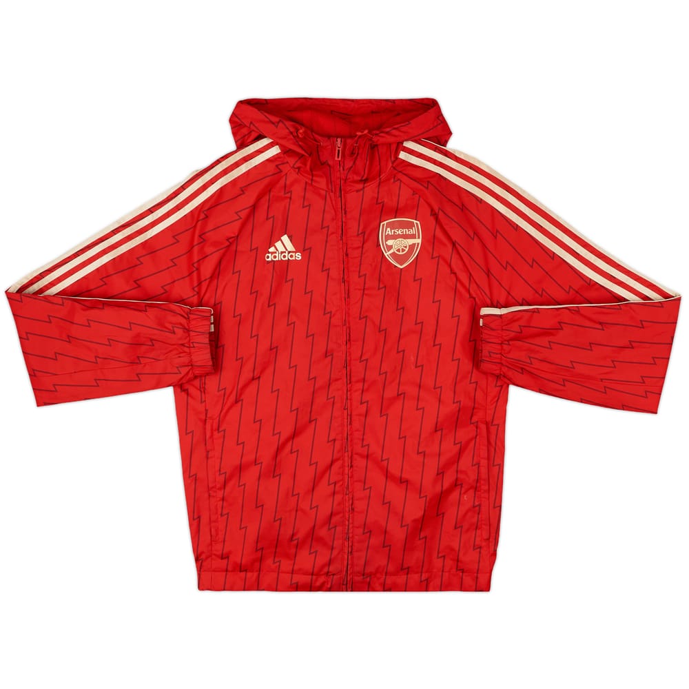 2023-24 Arsenal adidas Hooded Track Jacket - 8/10 - (XS)