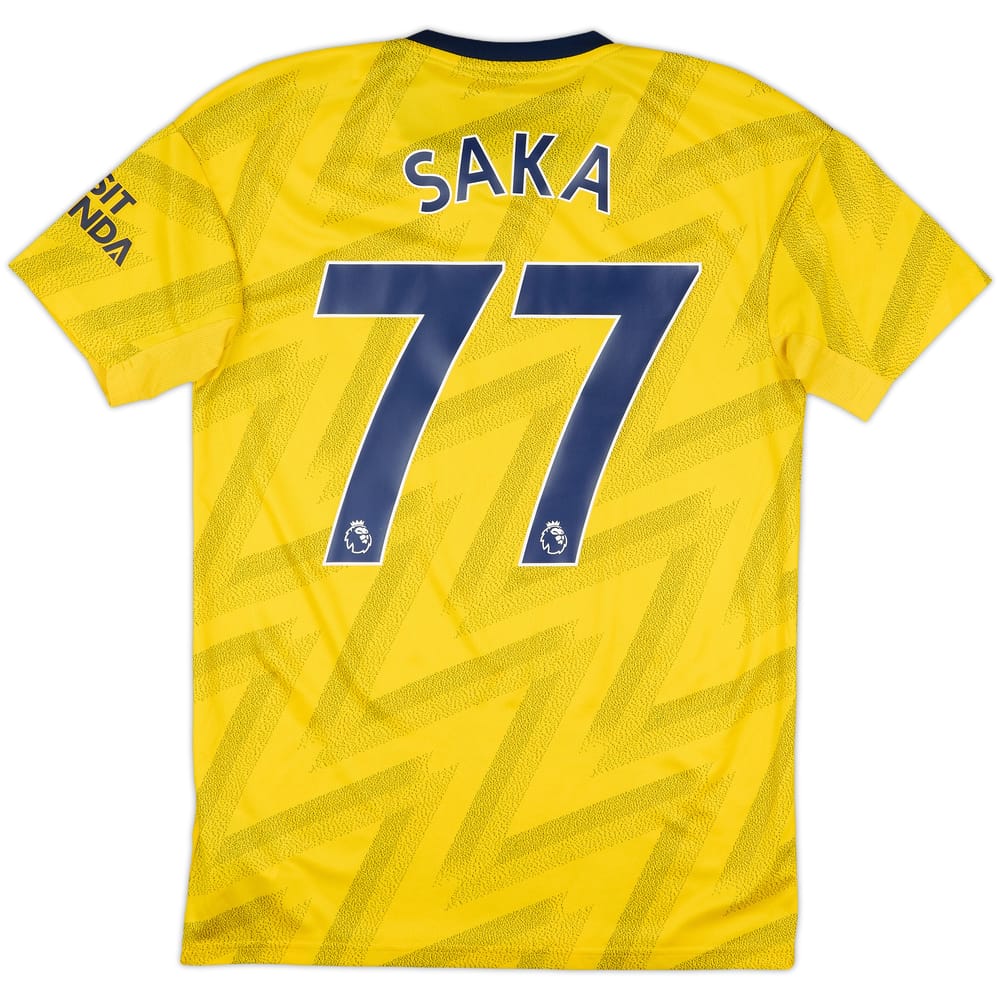 2019-20 Arsenal Away Shirt Saka #77 - 6/10 - (S)