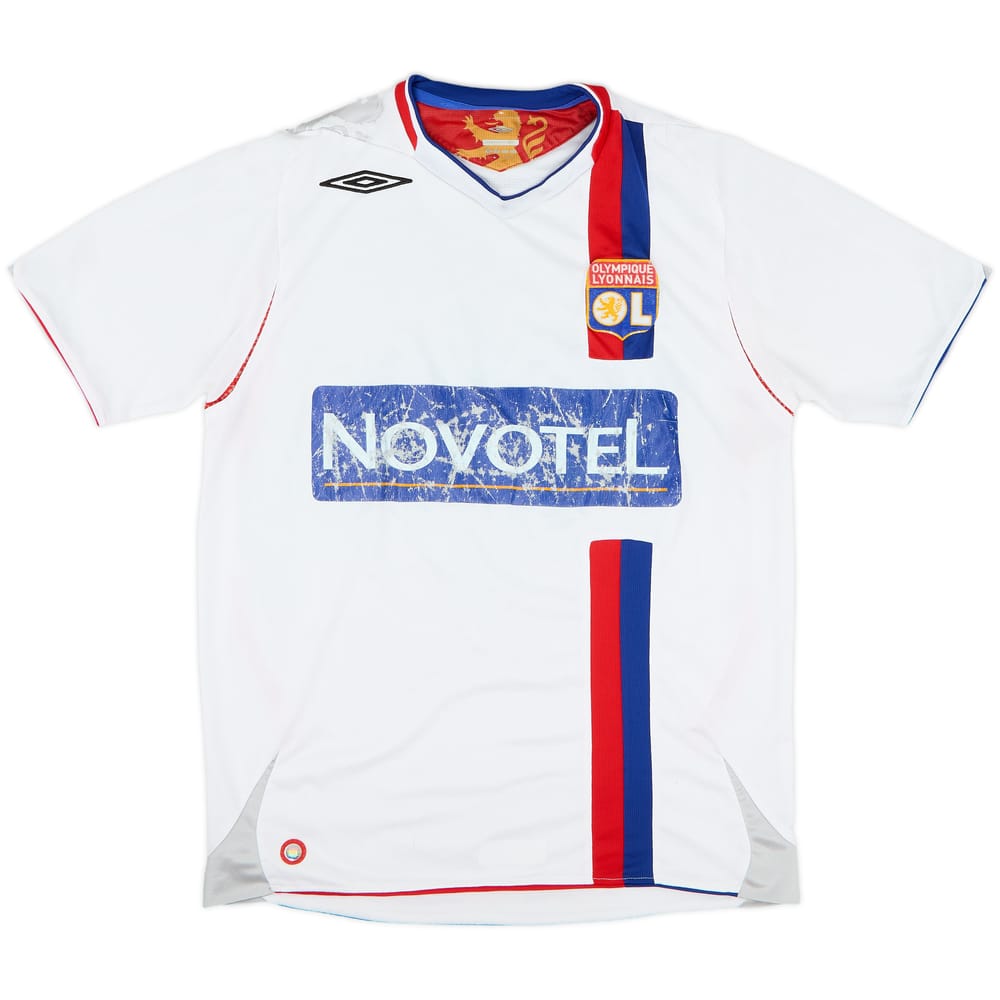 2006-07 Lyon Home Shirt - 4/10 - (M)