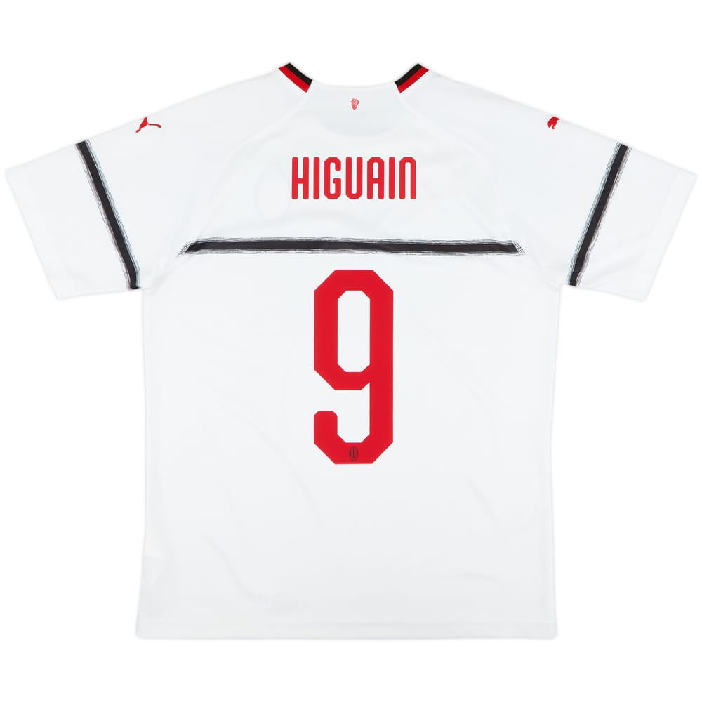2018-19 AC Milan Away Shirt Higuain #9 - 8/10 - (L)