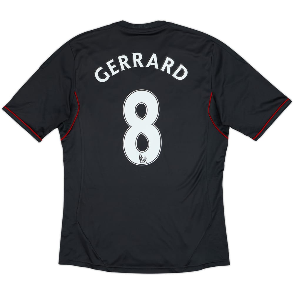 2011-12 Liverpool Away Shirt Gerrard #8 - 5/10 - (M)