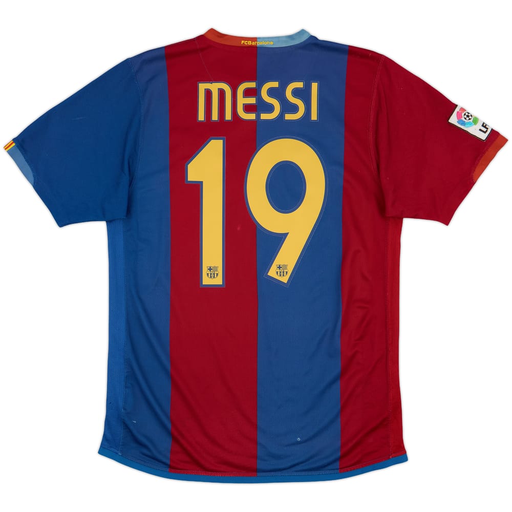 2006-07 Barcelona Home Shirt Messi #19 - 5/10 - (M)