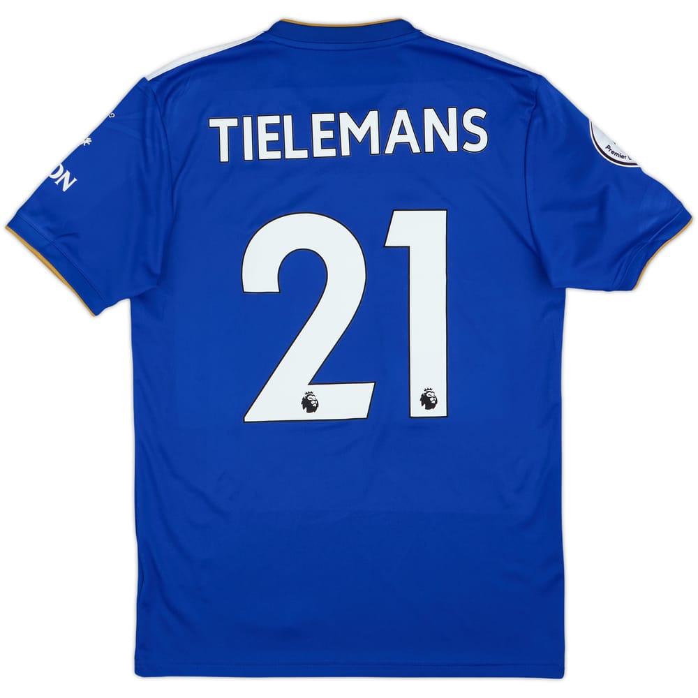 2018-19 Leicester Home Shirt Tielemans #21 - 9/10 - (S)
