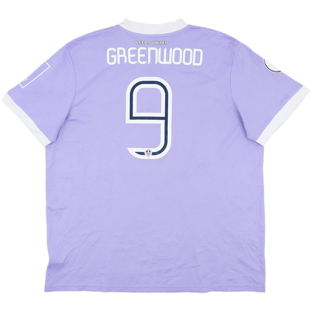2021-22 Leeds United Third Shirt Greenwood #9 - 6/10 - (XXL)