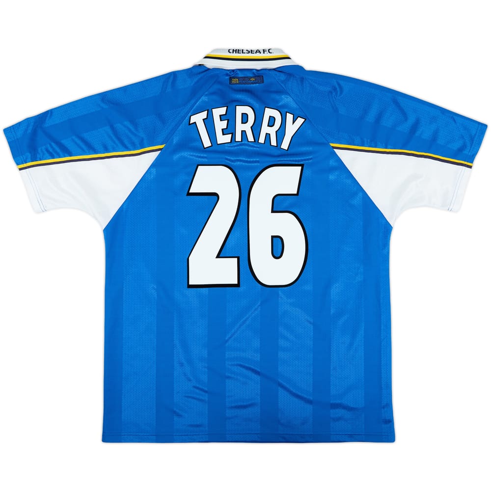 1997-99 Chelsea Home Shirt Terry #26 - 9/10 - (XL)