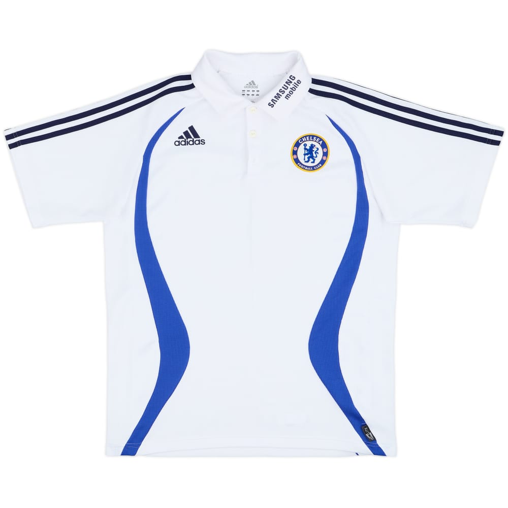 2006-07 Chelsea adidas Polo Shirt - 9/10 - (M)