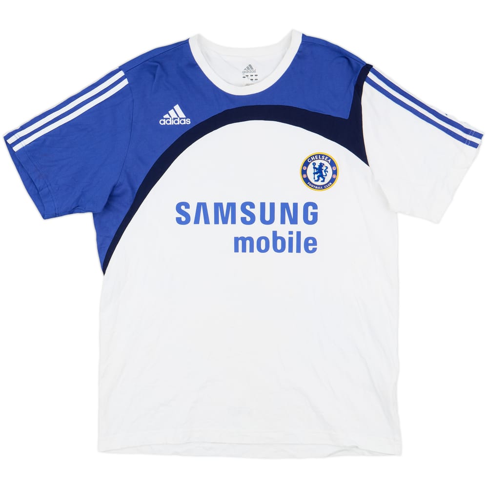 2007-08 Chelsea adidas Cotton Tee - 9/10 - (XL)
