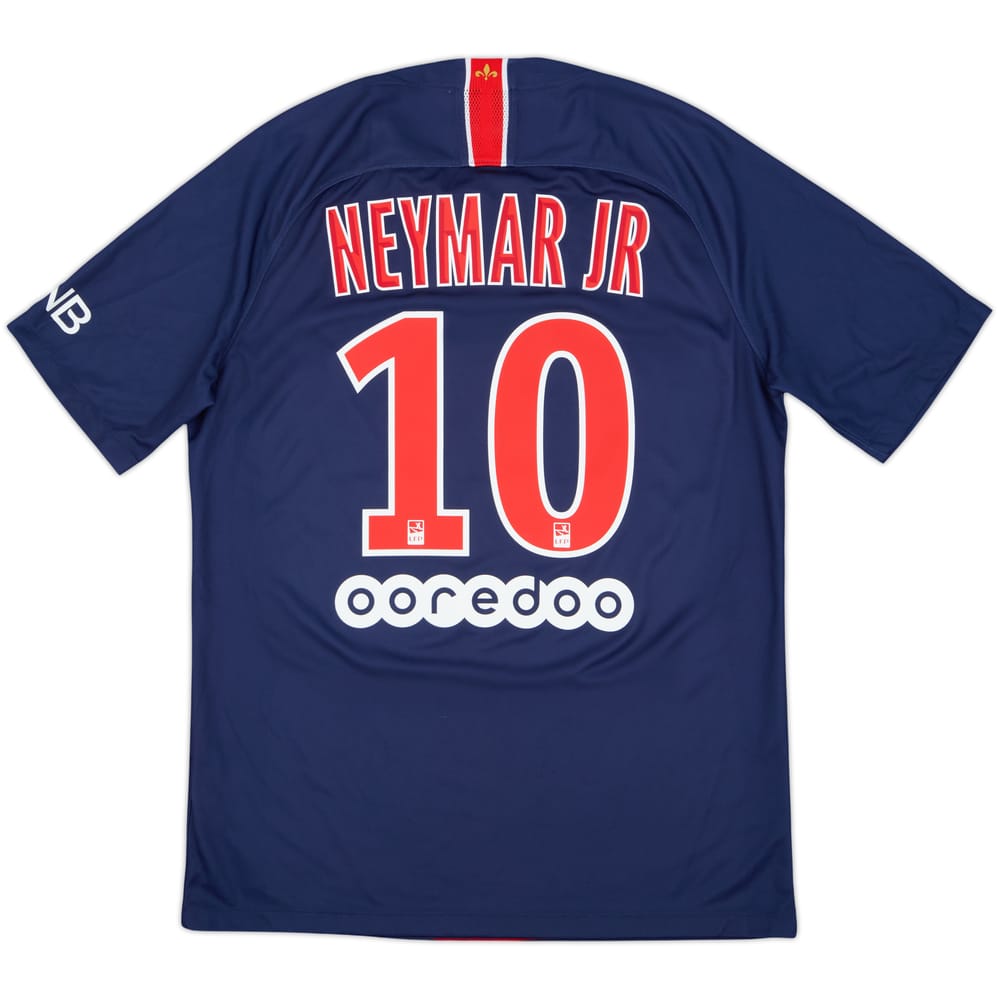 2018-19 Paris Saint-Germain Home Shirt NeymarJr #10 - 8/10 - (M)