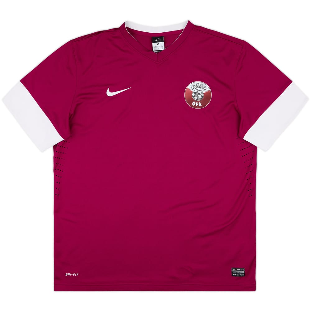 2012-14 Qatar Home Shirt - 10/10 - (XL)
