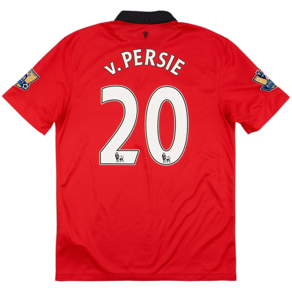 2013-14 Manchester United Home Shirt V.Persie #20 - 6/10 - (M)