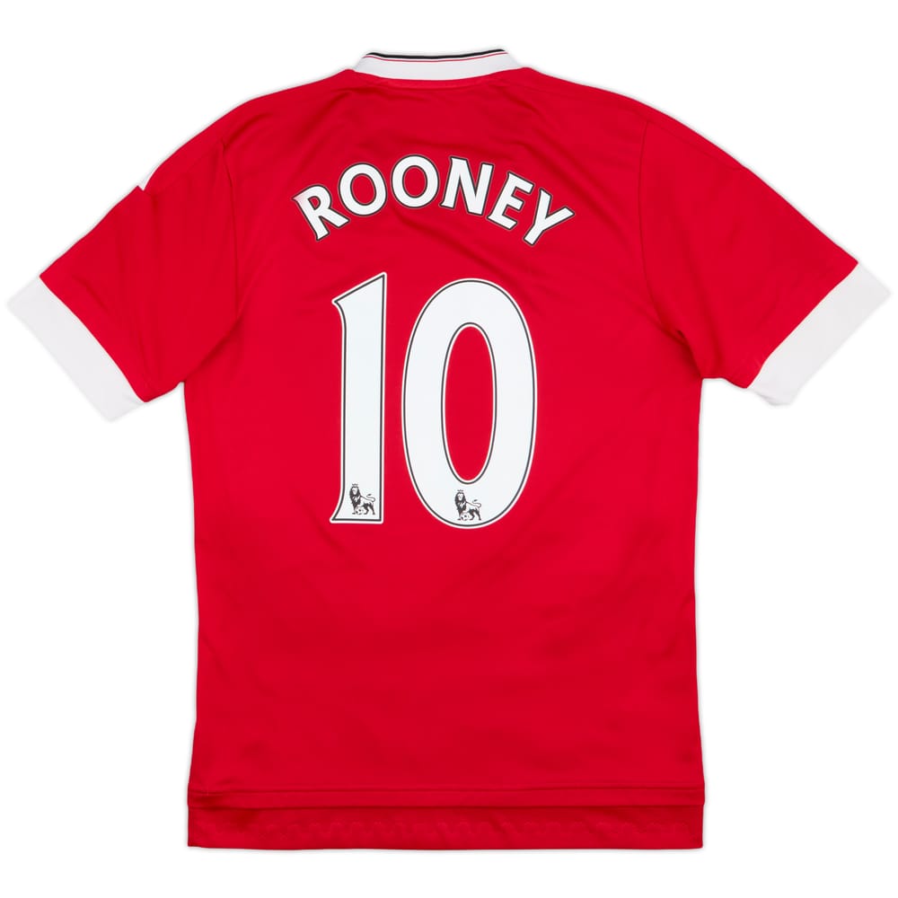 2015-16 Manchester United Home Shirt Rooney #10 - 6/10 - (S)