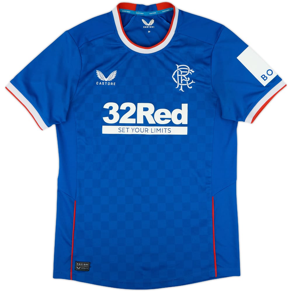 2022-23 Rangers Home Shirt - 8/10 - (M)