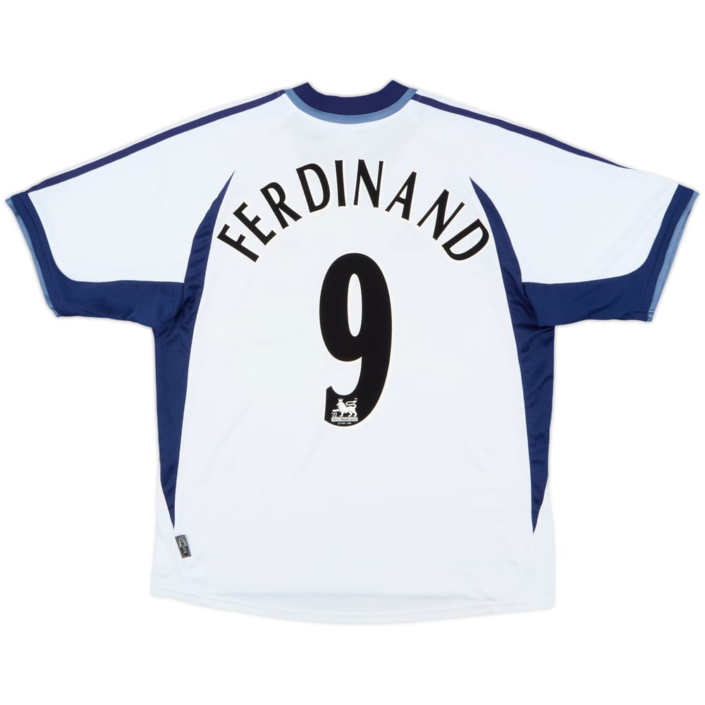 2001-02 Tottenham Home Shirt Ferdinand #9 - 8/10 - (L)