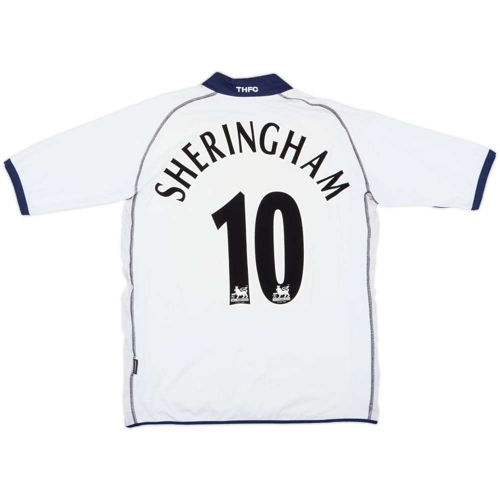 2002-04 Tottenham Home Shirt Sheringham #10 - 5/10 - (XL)