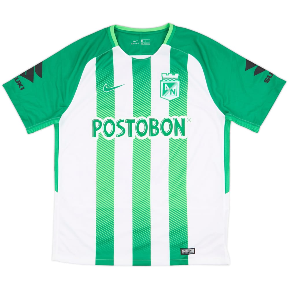 2018-19 Atletico Nacional Home Shirt - 7/10 - (L)