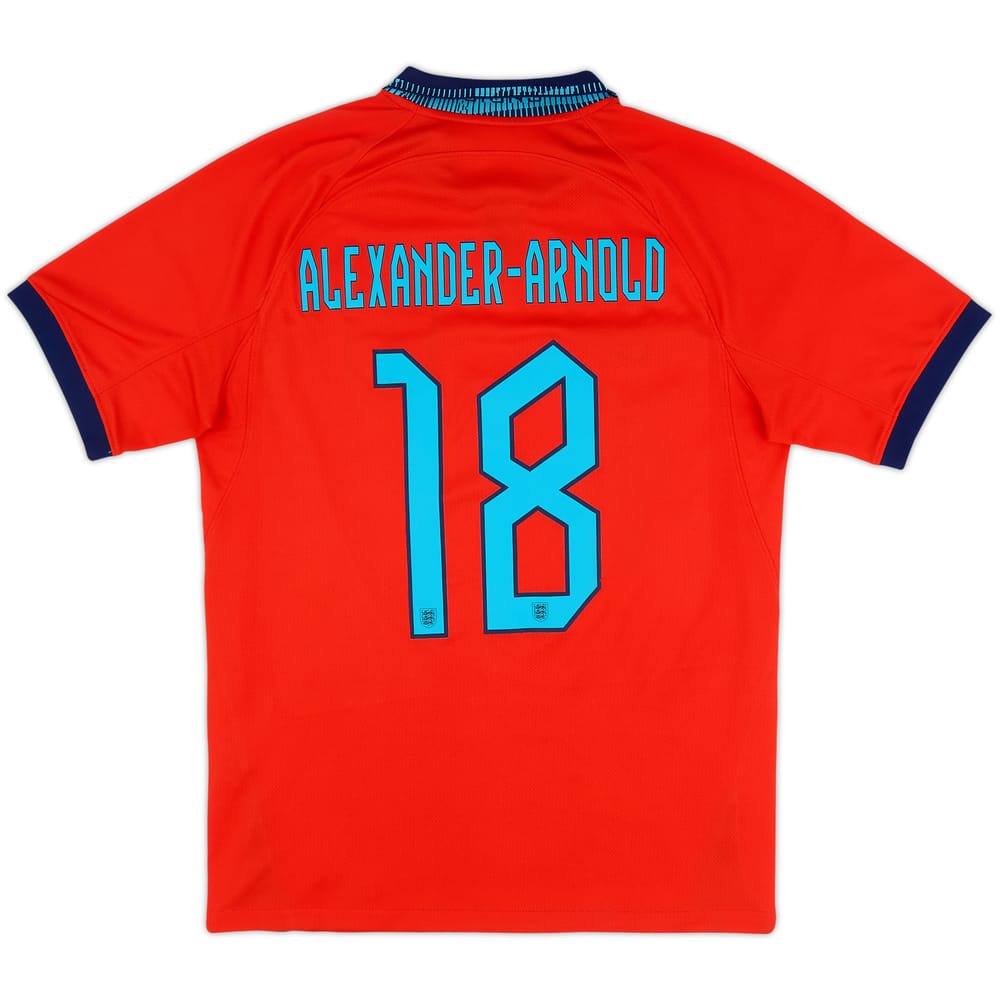 2022-23 England Away Shirt Alexander-Arnold #18 - 10/10 - (M)