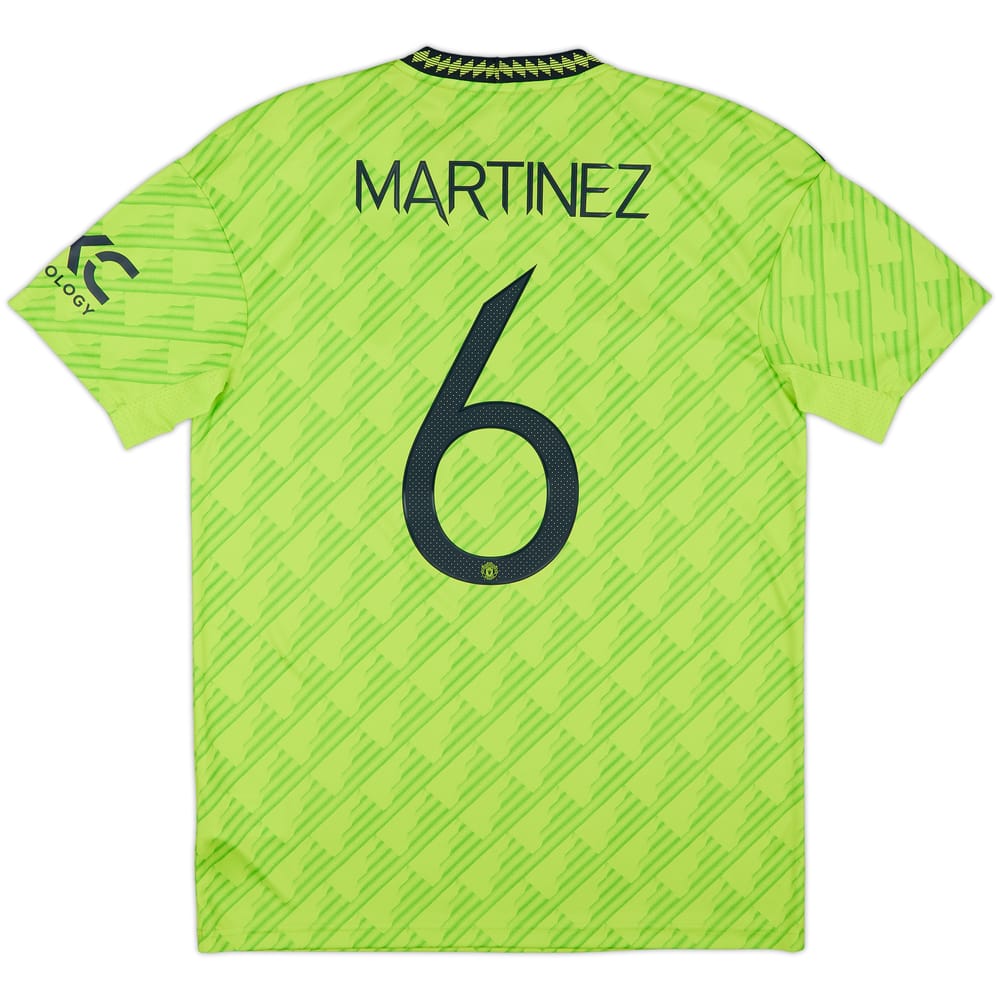 2022-23 Manchester United Third Shirt Martinez #6 (M)