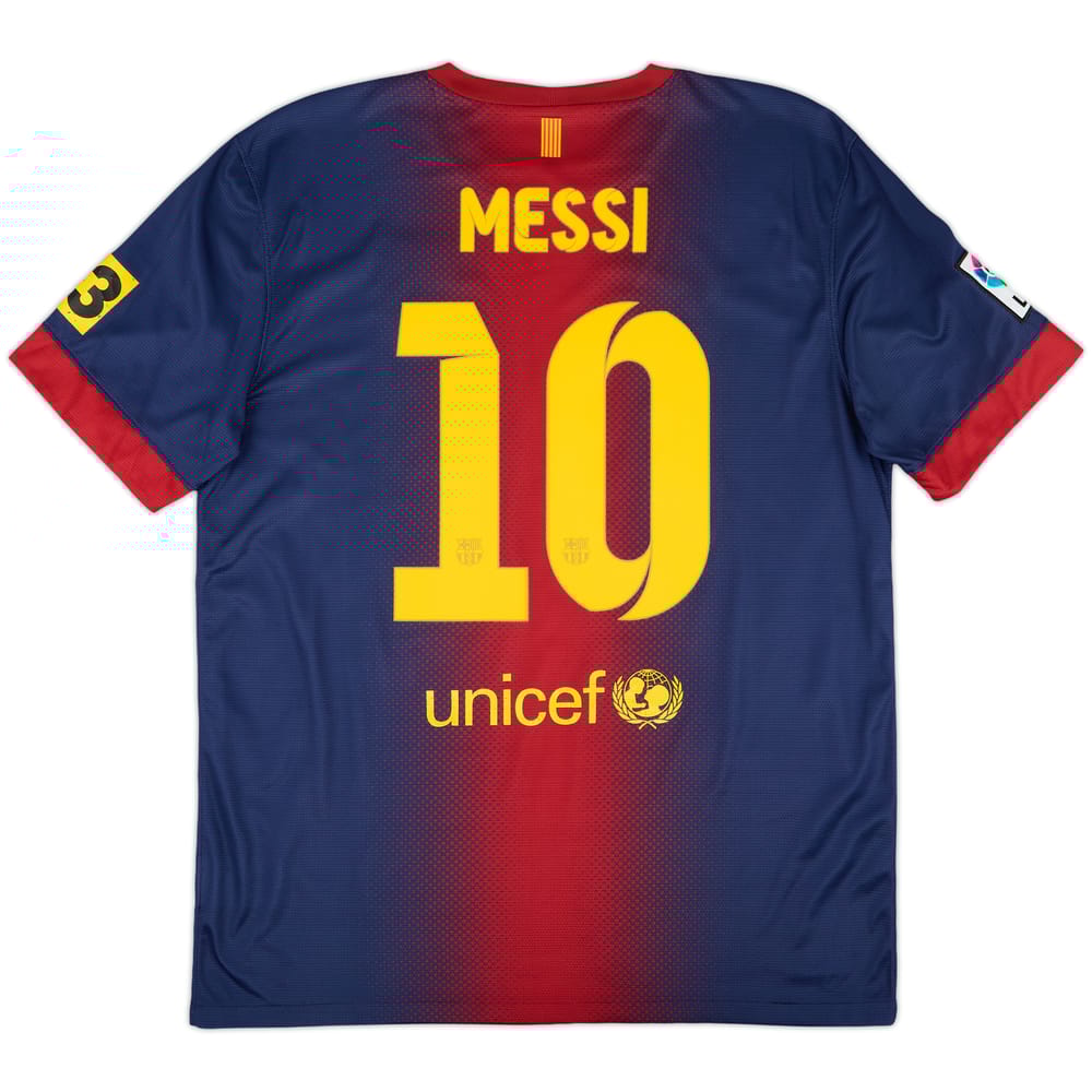 2012-13 Barcelona Home Shirt Messi #10 - 6/10 - (L)