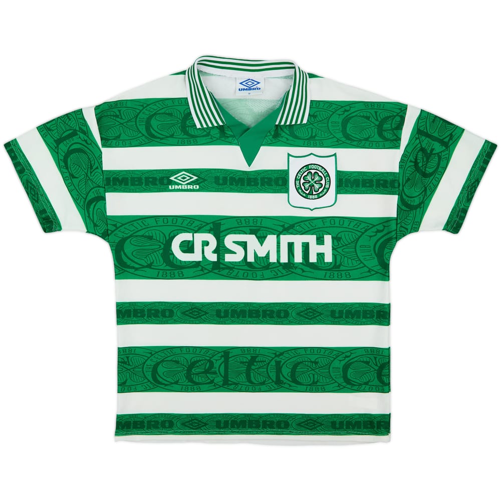 1995-97 Celtic Home Shirt - 10/10 - (M)