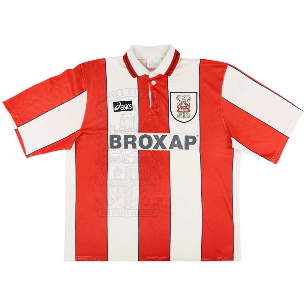 1995-96 Stoke City Home Shirt - 7/10 - (XL)