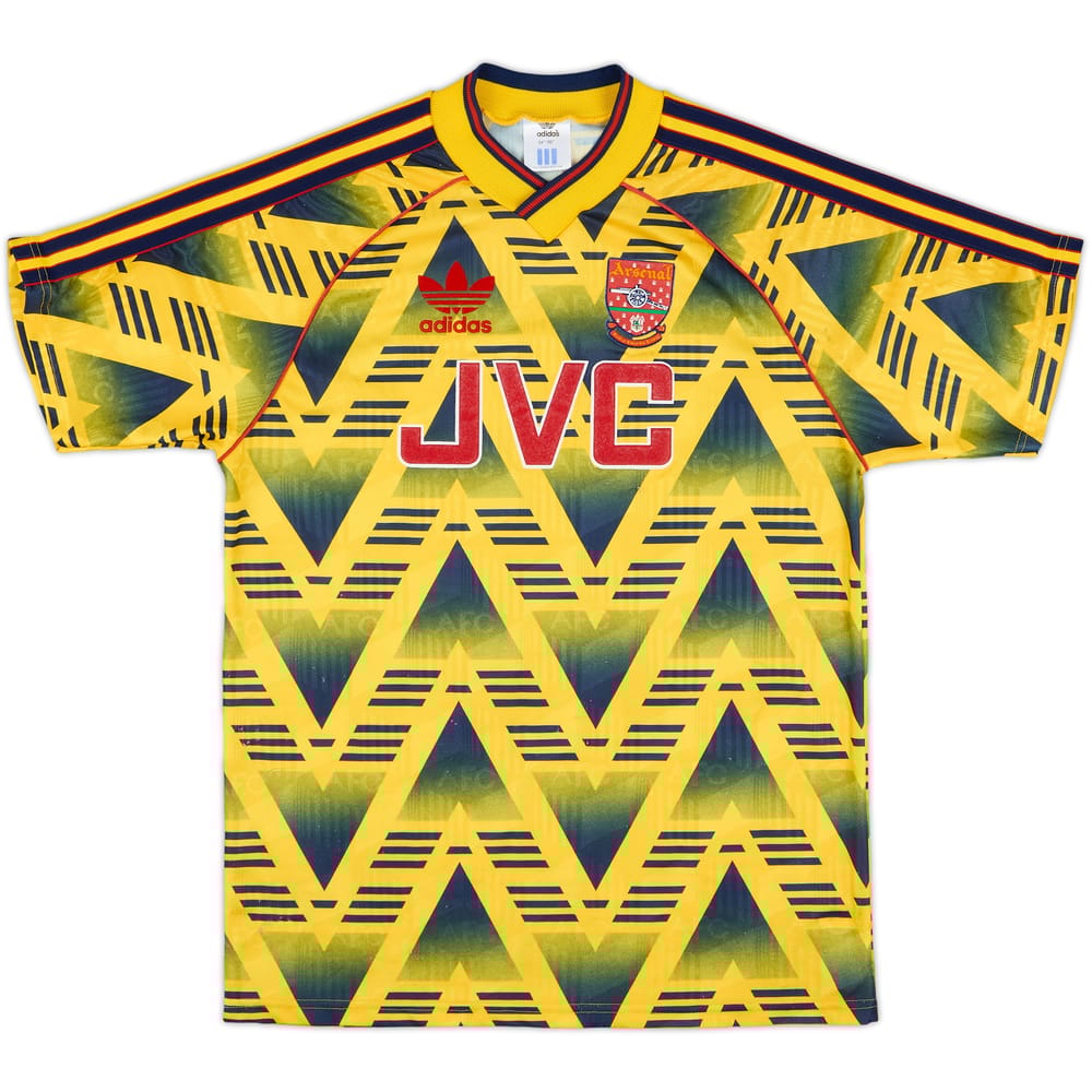 1991-93 Arsenal Away Shirt - 8/10 - (S)