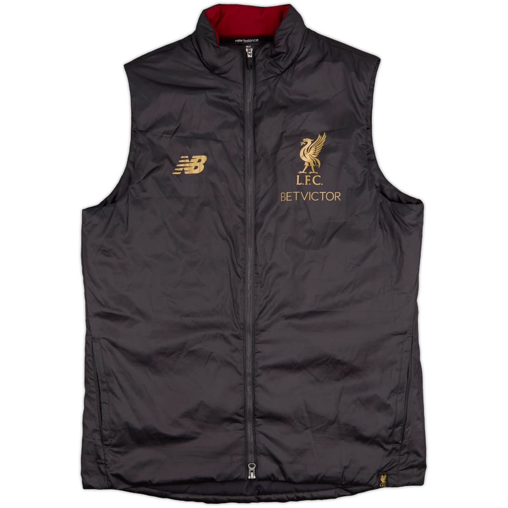 2017-18 Liverpool New Balance Gilet - 10/10 - (L)