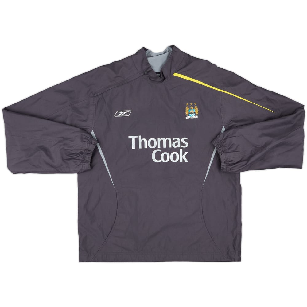 2005-06 Manchester City Reebok Sweat Top - 7/10 - (S)