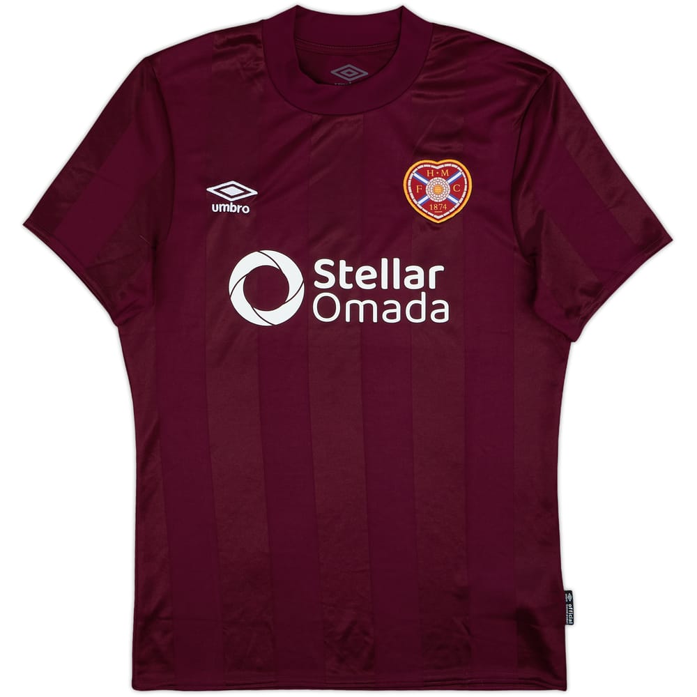 2024-25 Hearts Home Shirt - 10/10 - (S)