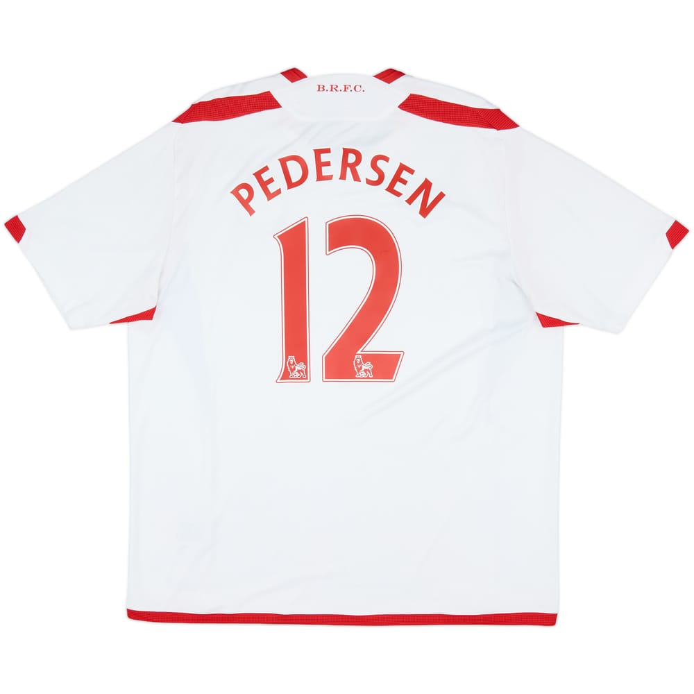 2009-10 Blackburn Away Shirt Pedersen #12 - 5/10 - (XL)