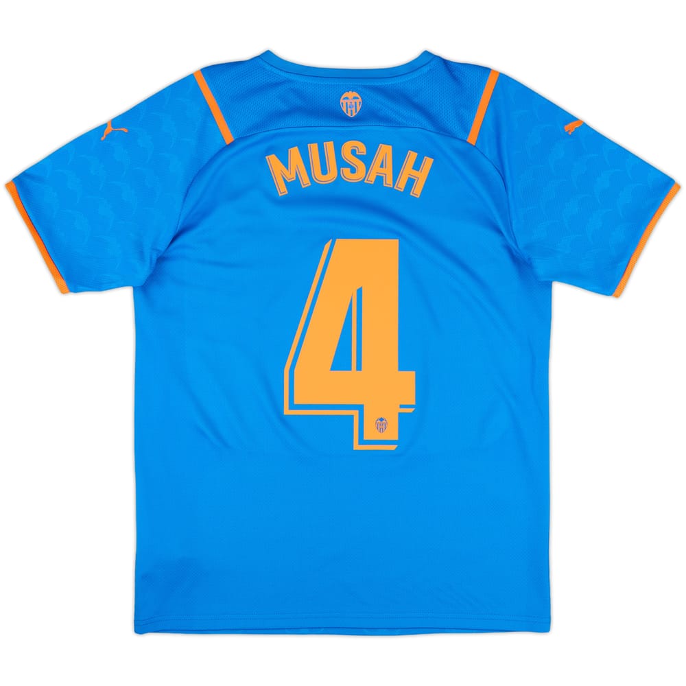 2021-22 Valencia Third Shirt Musah #4 - 10/10 - (M)