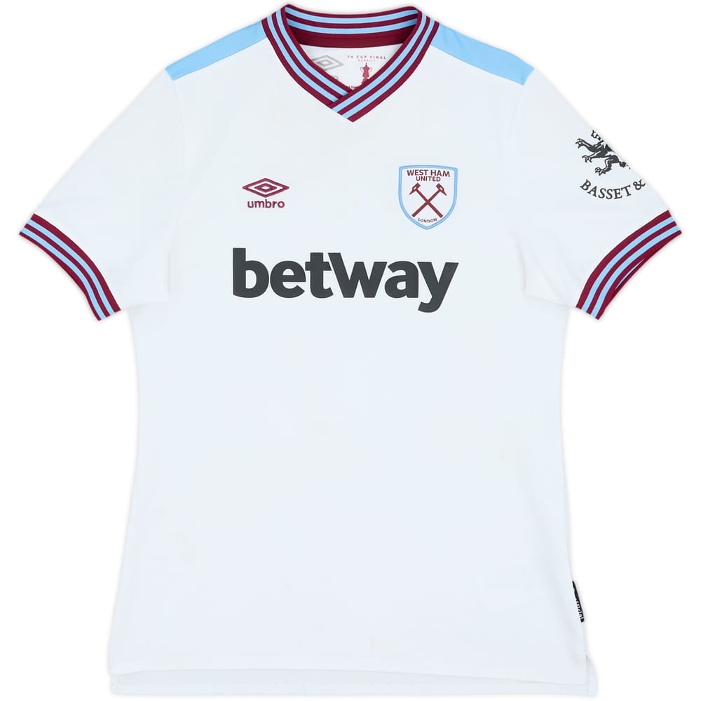 2023-24 West Ham Away Shirt - 7/10 - (Women's M)