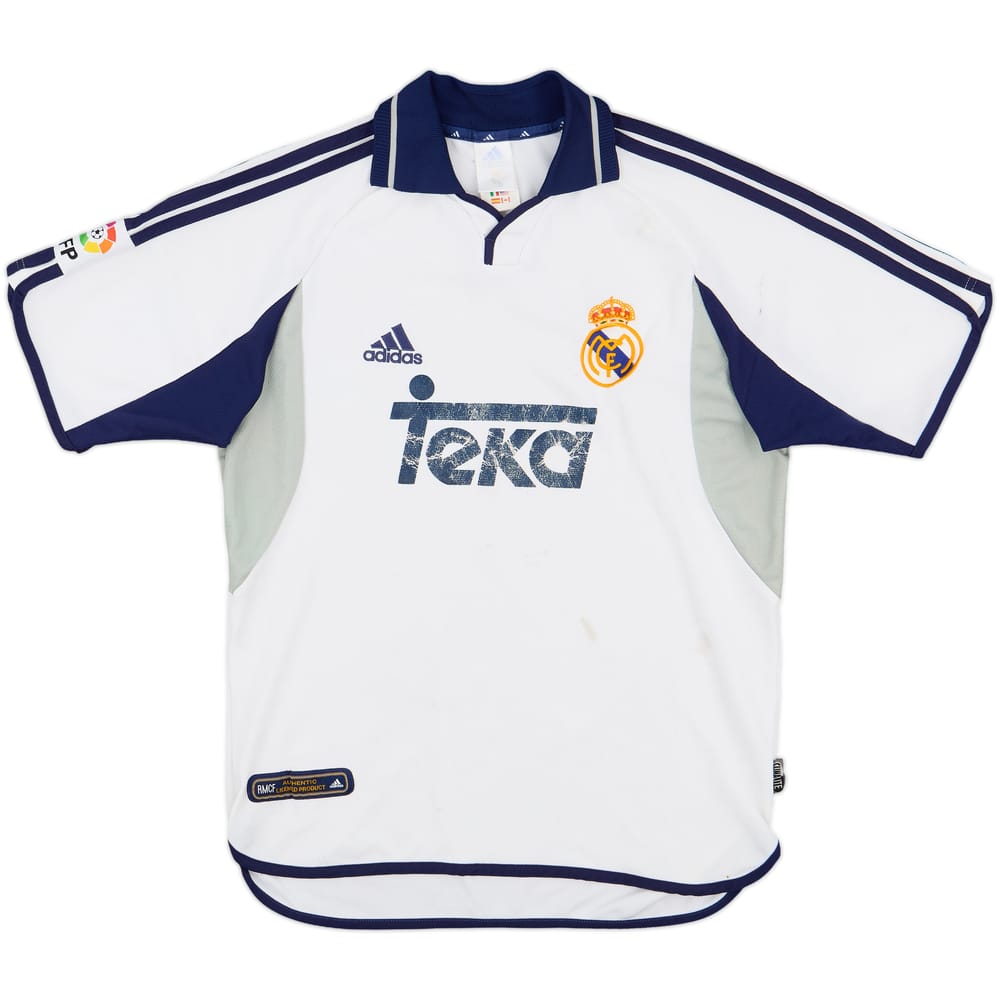 2000-01 Real Madrid Home Shirt - 5/10 - (S)