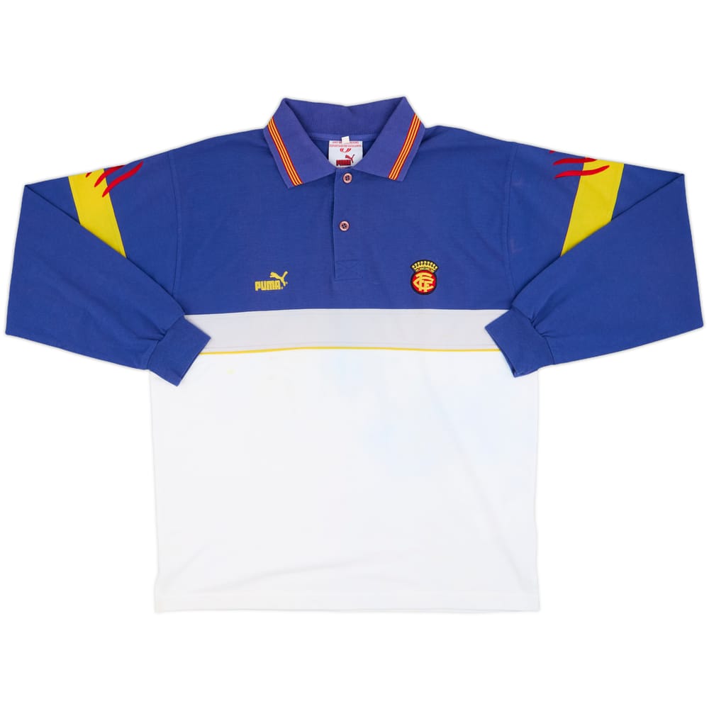 2002-03 Catalunya Puma Polo L/S Shirt - 7/10 - (M)
