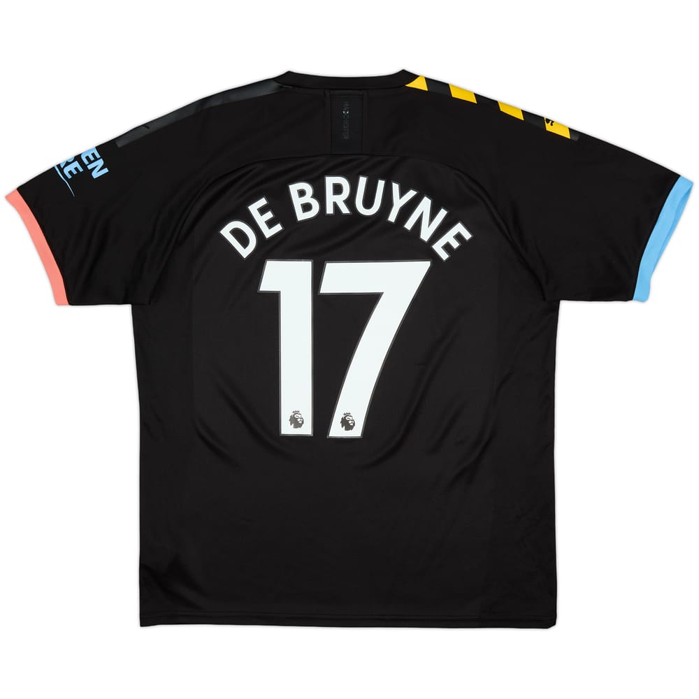 2019-20 Manchester City Away Shirt De Bruyne #17 - 8/10 - (L)