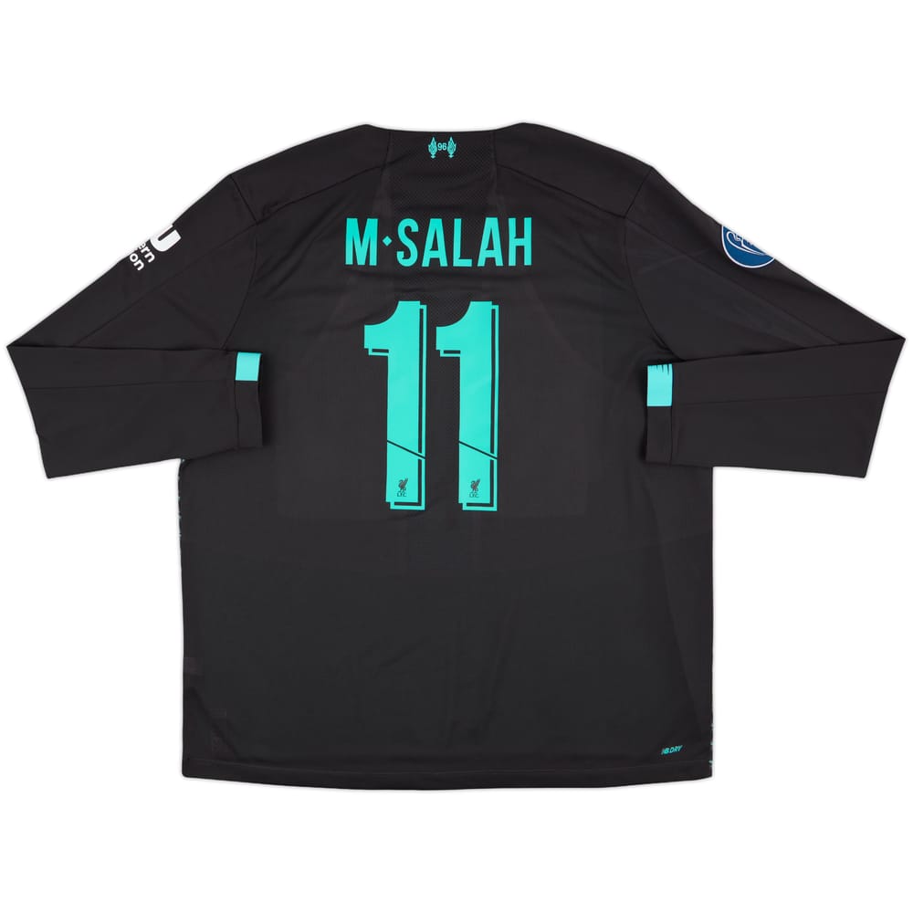 2019-20 Liverpool Third L/S Shirt M.Salah #11 - 9/10 - (XXL)