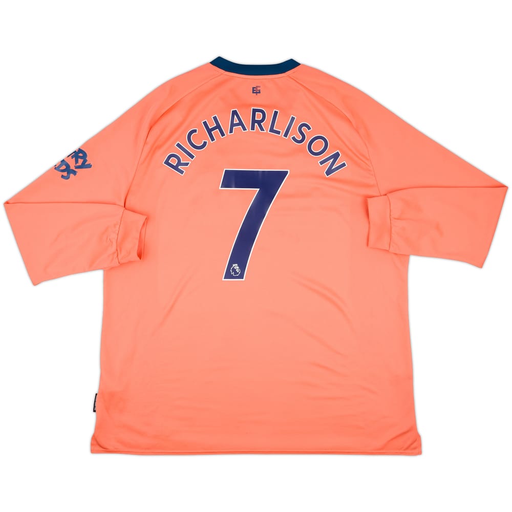 2019-20 Everton Away L/S Shirt Richarlison #7 - 8/10 - (3XL)
