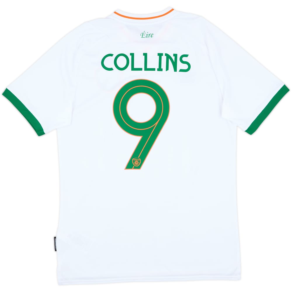 2020-21 Ireland Match Issue Away Shirt Collins #9